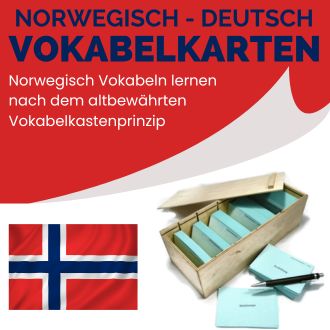 Norwegische Lernkarten Header