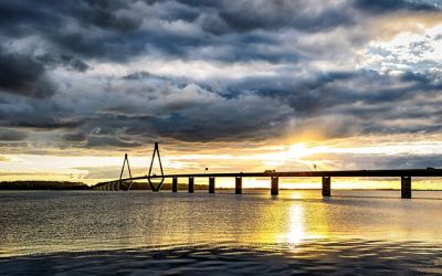 Dänemark - Brücke über den Belt